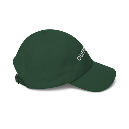 Coffee Dad Cap — Embroidered Classic Dad Hat for Coffee-Loving Dads