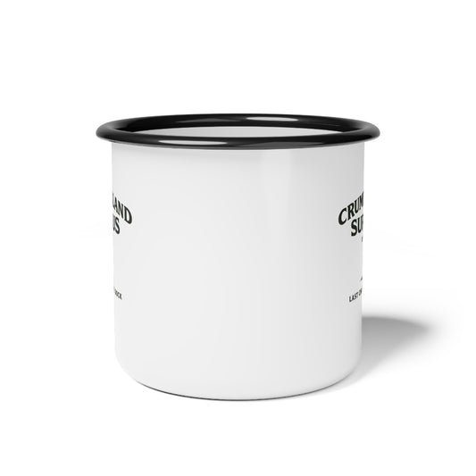 Crumby Island Enamel Cup