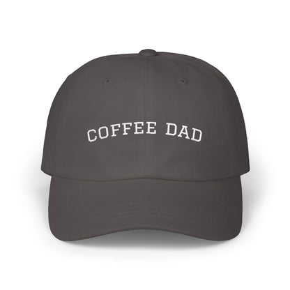 Coffee Dad Cap — Embroidered Classic Dad Hat for Coffee-Loving Dads