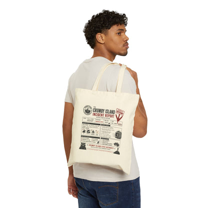 Crumby Island Incident Report Tote